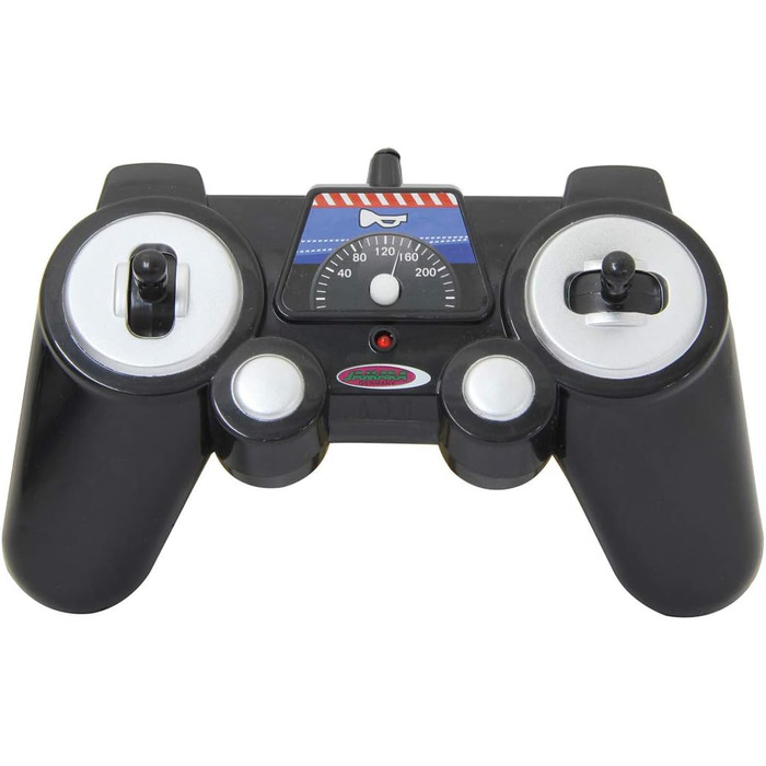 Модель Mercedes-Benz E350 Coupe 1:16 JAMARA 410023, 2.4GHz, срібно-червоний, поліцейська, зі звуковими та світловими ефектами