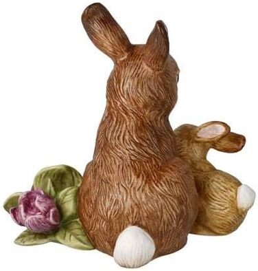 Кролик року 2024 Фігурка кролика Великдень, виготовлена з бісквітної порцеляни, розміри 13 х 8,5 х 13 см, 66-845-66-1