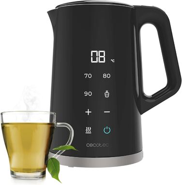 Електричний чайник Cecotec Thermosense 800 Neo: 1,7л, 2200W, регулювання температури, сталь, Keep Warm