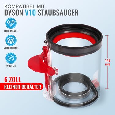 Модернізований контейнер для пилу для Dyson V11/V15/SV14/SV15/SV22, номер запчастини 970050-01/965443-01