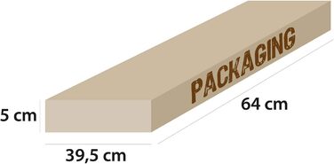 Вешалка для прихоже Versa Malmö – мінімалістична, чорна, з 9 гачками (171 x 28 x 28 см)