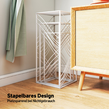 Набір з 3-х підставок для квітів, висотою 50/60/70 см, металевий квітковий стеллаж, що складається у стос