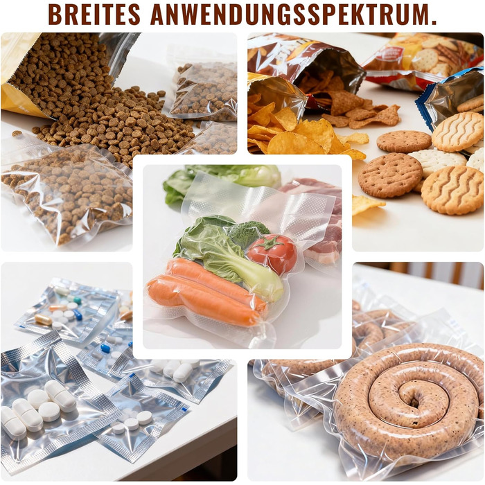 Вакууматор для продуктів Gavasto з подвійним насосом 90кПа, 9л/хв, LED-дисплеєм та режимами «Волого/Сухо», сріблястий