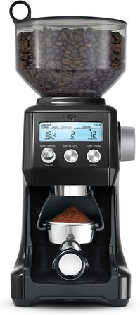 Побутова техніка Sage SCG820 the Smart Grinder Pro, кавомолка матова- (чорний, комплект з кавомолкою для еспресо)