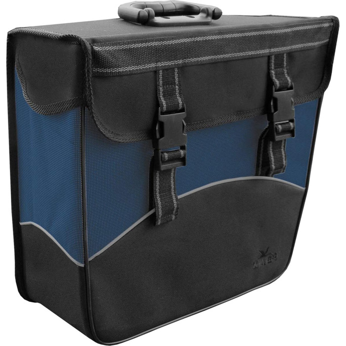 Сумка для покупок Greenlands Pannier Pannier Сумка для покупок Black Blue (праворуч)