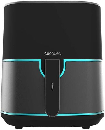 Фритюрниця без олії Cecotec Cecofry 6000 Full, 6 л, 1700 Вт, PerfectCook, 12 режимів, чорний колір