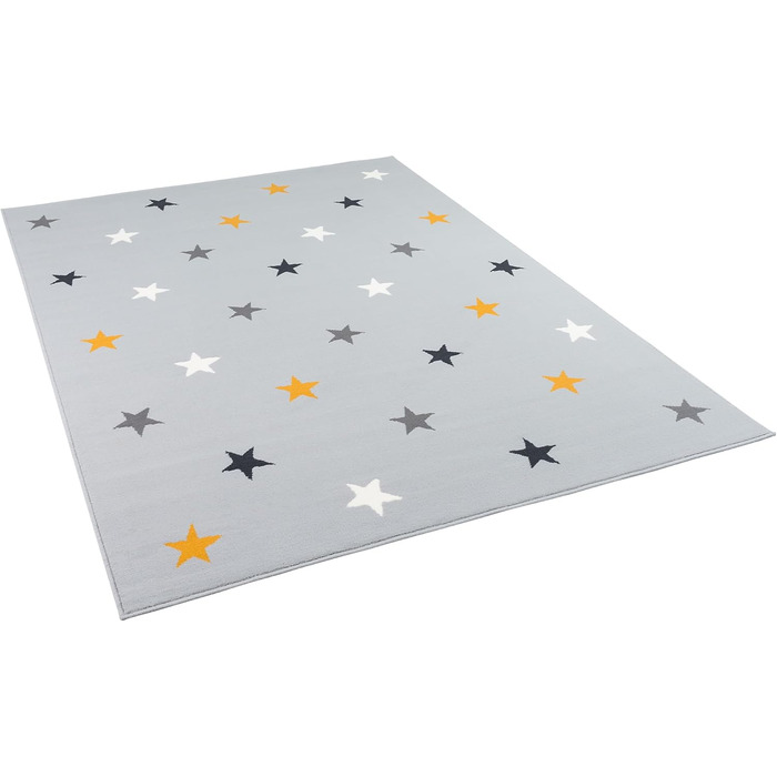 Килимок дитячий та молодіжний Stars Grey Mix, 5 розмірів, 120x170 см