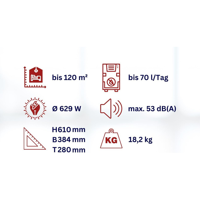 Зволожувач повітря Aktobis WDH-214US: тихий, з цифровим дисплеєм та Wi-Fi, до 70 л/добу