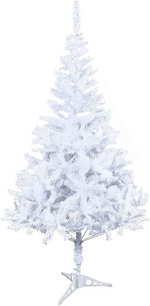 Біла ялинка Різдвяна ялинка унікальне штучне штучне дерево Різдвяна прикраса вогнестійкий для дому