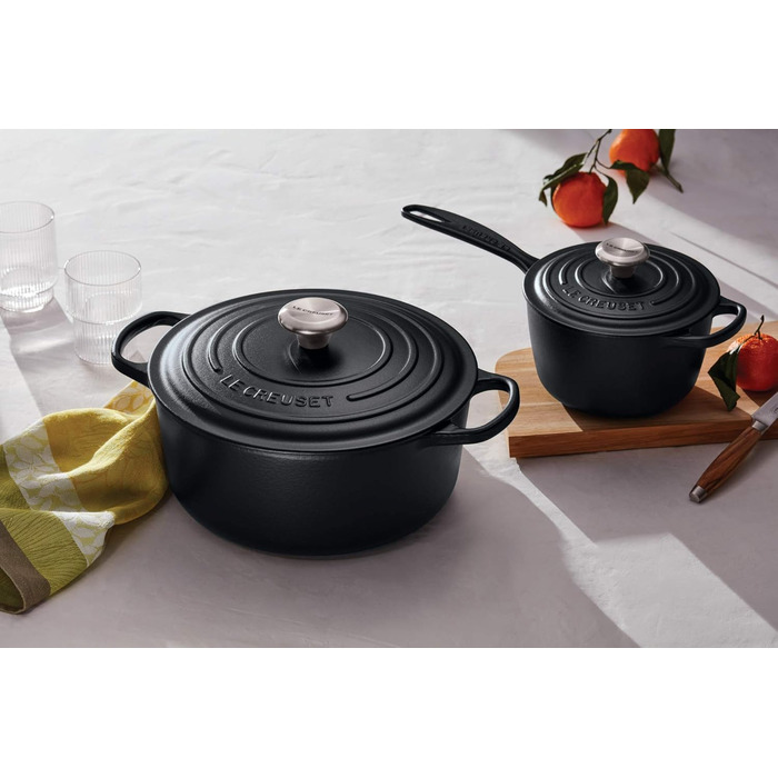 Каструля з нержавіючої сталі Le Creuset Signature, 1.8 л, для всіх плит (індукція), з чавуну, 21181180902430