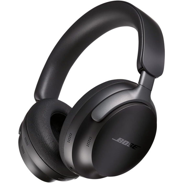 Накладні навушники з шумозаглушенням Bose QuietComfort Ultra, акумулятор 24 години, з мікрофоном, чорний