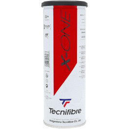 Тенісний м'яч Tecnifibre X-ONE з 3 упаковок, жовтий, nosize