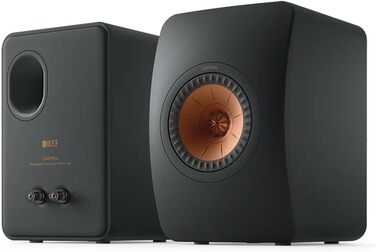 Поличний динамік KEF LS50 Meta HiFi монітор 40-100 Вт (технічний вуглець)