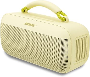 Портативна Bluetooth колонка Bose SoundLink Max - велика, водонепроникна, до 20 годин роботи, USB-C, AUX, цитрусовий жовтий
