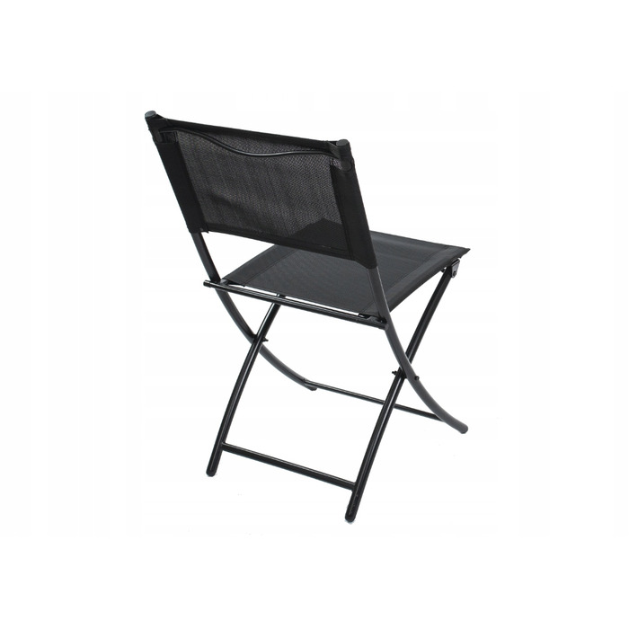 Комплект садових меблів Jumi Premium, метал, чорний, 3 предмети