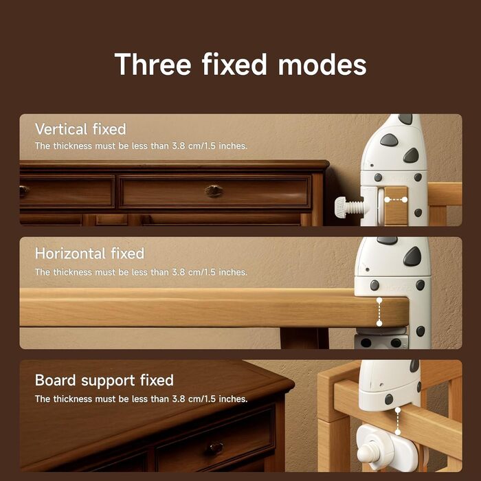 Мобіль для дитячого ліжечка TUMAMA для малюків 0-6 місяців з нічником, проєктором, музикою та білим шумом, чорно-біле іграшкове звірятко для підвішування