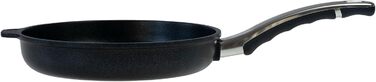 Сковорода BAF GIGANTНвисота лінії нахилу 4,5 см-Літр 1,0 індукційний, литий алюміній, чорний, 24 см