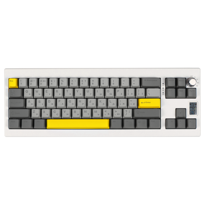 Клавіатура механічна бездротова EPOMAKER Shadow-X Mulan White (SHX-W-M)