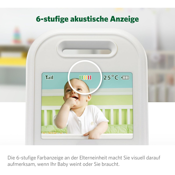 Радіоняня LeapFrog LF2423 з камерою, 2.8