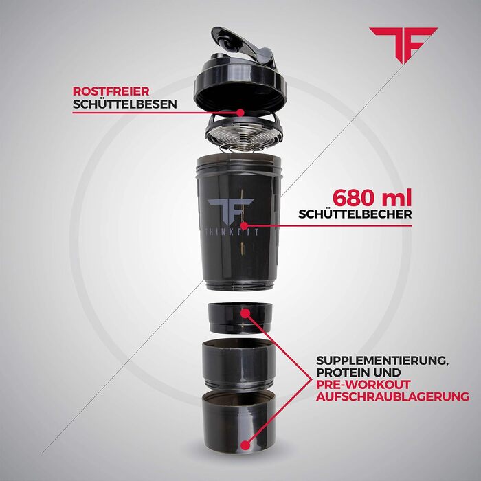 Ізольована ланчбокс з 6 контейнерами для приготування їжі – BPA-Free, багаторазові, підходять для мікрохвильової печі та морозильної камери – ланч-сумка з шейкером, органайзером для пігулок, плечовим ременем та охолоджувальними акумуляторами – термосумка 