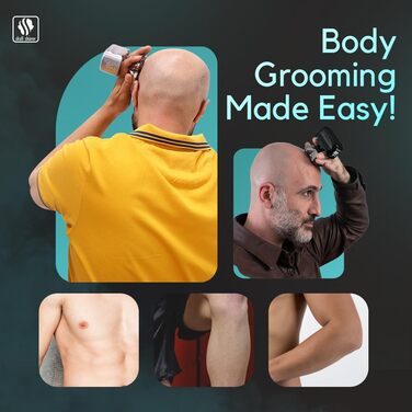 Електричний чоловічий бритва Pitbull Platinum Pro – для мокрого та сухого гоління, преміум-якість