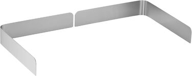 Електрогриль WMF Lono Master Grill 50x28 см з двома зонами нагріву, нержавіюча сталь, для барбекю