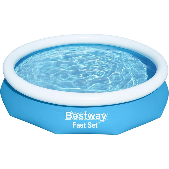 Каркасний басейн Bestway Fast Set 305x76 см, круглий, синій, без насоса
