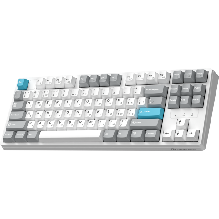 Бездротова механічна клавіатура GamePro Asgard Ragnar (MK285WH)