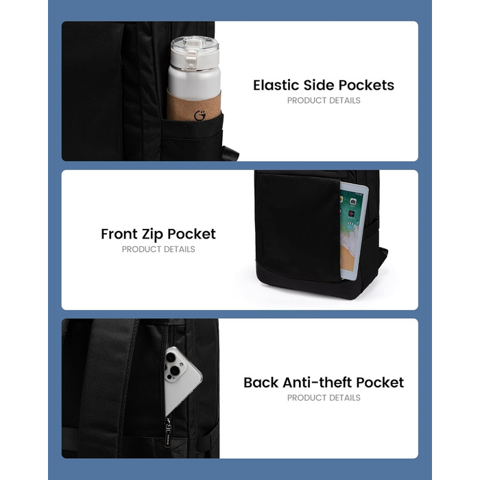 Чоловічий рюкзак LOVEVOOK 17.3