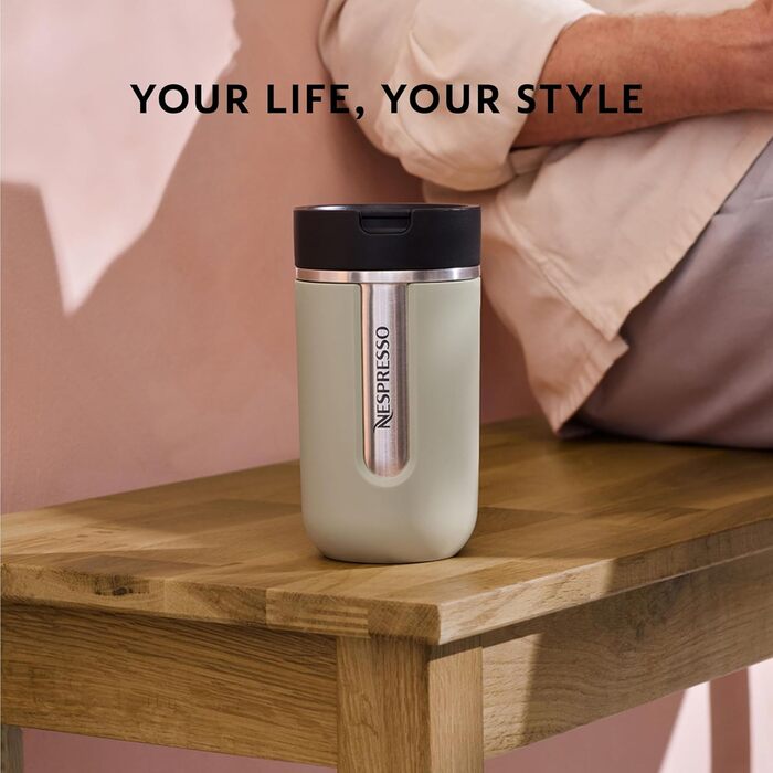 Термокружка Nespresso Travel Mug Small Sage Green 300 мл - Sage Green (Salbeigrün)