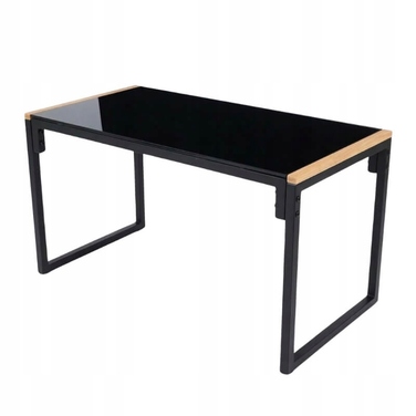 Комплект садових меблів Escal, метал, чорний, 4 предмети