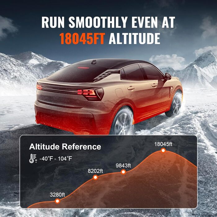 Дизельний повітряний опалювач VEVOR 12/24V 2kW з LCD-дисплеєм та пультом керування для авто, фургонів, автобусів