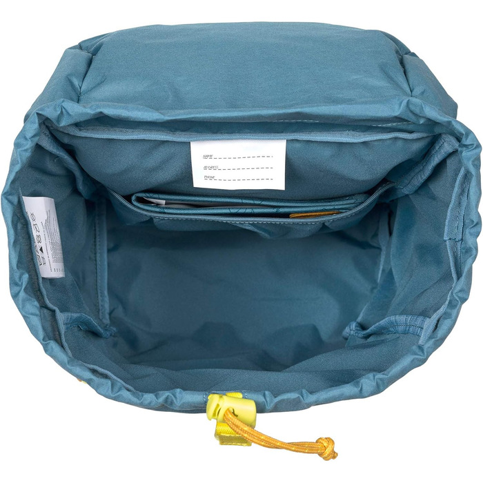 Дитячий туристичний рюкзак Дитячий рюкзак з нагрудним ременем М'які плечові лямки водовідштовхувальні, 14 літрів/великий відкритий рюкзак синій одномісний