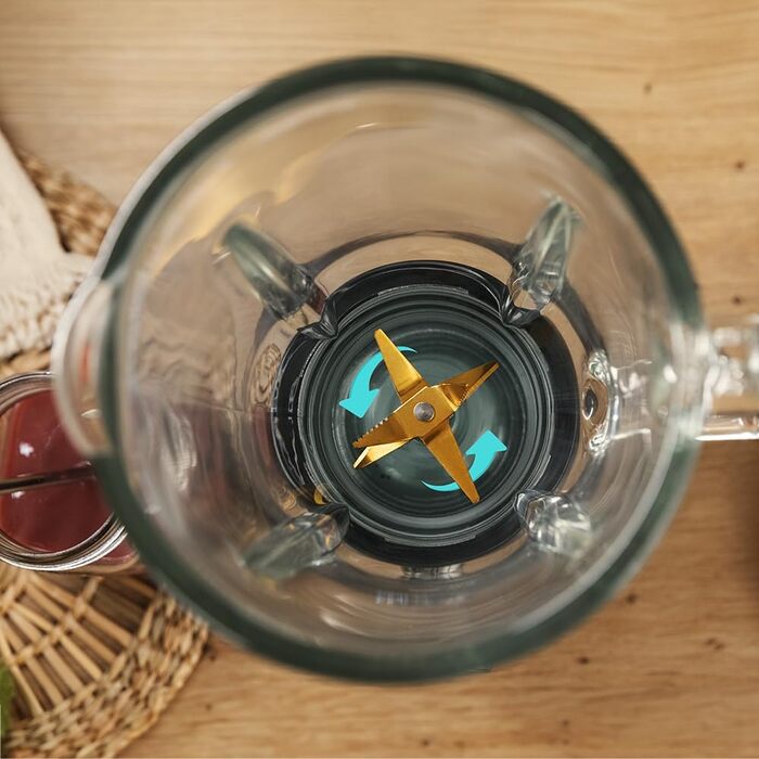 Cecotec Standmixer Power Black Titanium 2500MAX Go: 2500 Вт, титанове покриття, 1,8 л, 5 швидкостей + пляшка