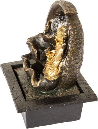 Фонтанчик для дому Lemodo Zimmerbrunnen Buddha (Мотив Дзян)