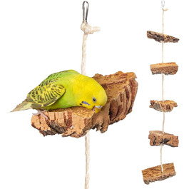 Коркова мотузка - іграшка для хвилястих папуг для лазіння та гризіння іграшка для птахів (макс. 60 символів)