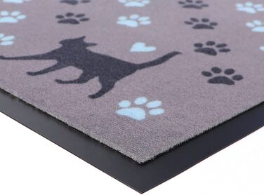 Кухонний килим Primaflor-високоякісна кухонна доріжка-міцний килимок для передпокою-Нековзна доріжка для килимів - 50 x 150 см - (50x150 см, котяча лапа)