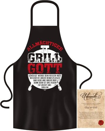 Фартух для барбекю Grill God