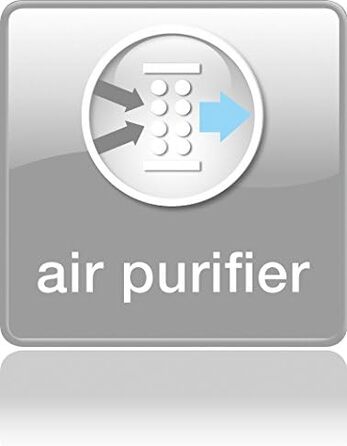 Повітряний фільтр Beurer LR 200 з комбіфільтром та іонізацією, проти пилу, шерсті тварин, пилку, бактерій та вірусів. Сумісний з EPA E12 фільтром