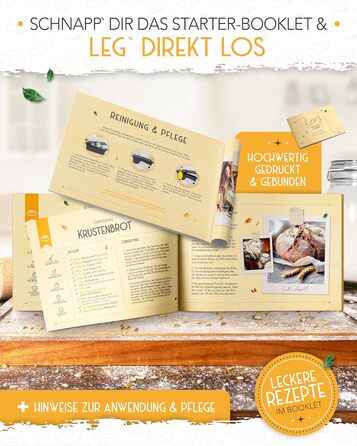 Форма для випікання хліба з чавуну з кришкою Krustenzauber - міцна прямокутна 28 см, ідеальна для хліба, тостів, випікання в чавунному горщику