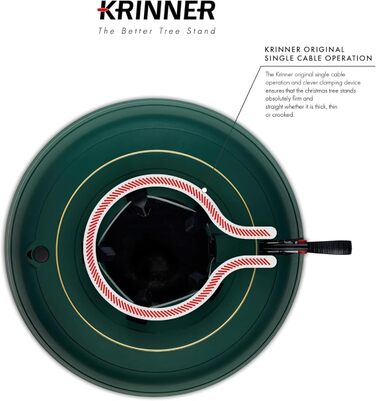 Підставка для ялинки Krinner Tree Genie XXL Deluxe, зелена