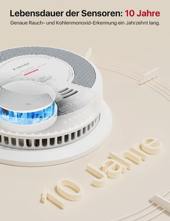 X-Sense Детектор диму та CO з Wi-Fi, 2-в-1, SC06-WX, 1 шт.