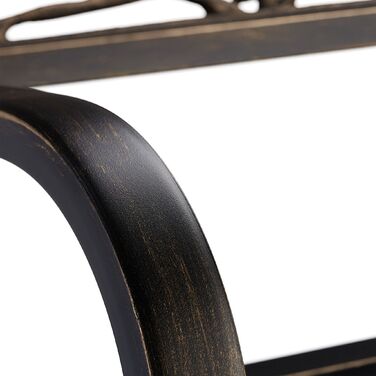 Лавка для саду Relaxdays з дизайном 'Пташки'