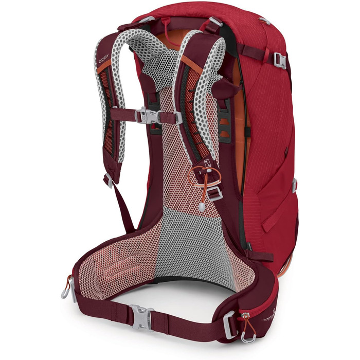 Рюкзак для походів Osprey Stratos 34 для чоловіків (Stratos 34 Poinsettia Red O/S)