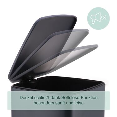 Відро для сміття Relaxdays, 20 літрів