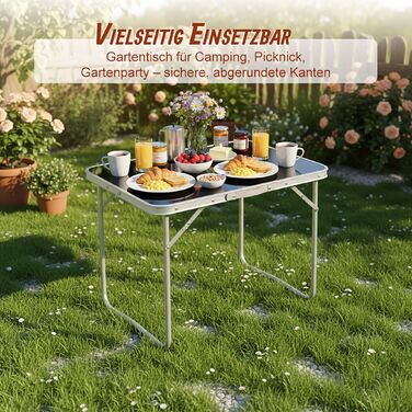 Зручний розкладний туристичний столик Relaxdays