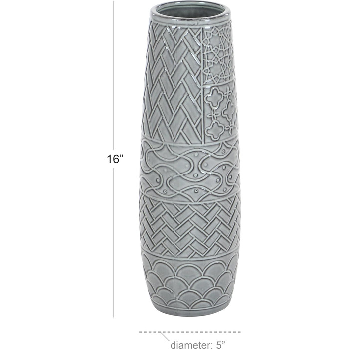 Ваза декору Deco 79 74687 Birnenform, кераміка з золотистими акцентами, чорна, 12,7 x 17,8 см