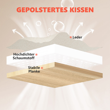 Ергономічне крісло для офісу з регульованим нахилом, підставкою для ніг, функцією вібраційного масажу та підігрівом, колір - кремовий білий