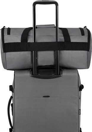 Дорожня сумка Samsonite Roader s, 53 см, 55,5 л, сіра (Drifter Grey) Дорожня сумка сірого кольору (Drifter Grey)