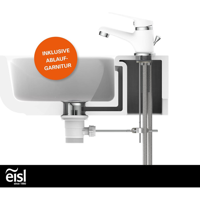 Змішувач для ванни EISL SPEED Chrom з одним важелем, хром, NI023SCR